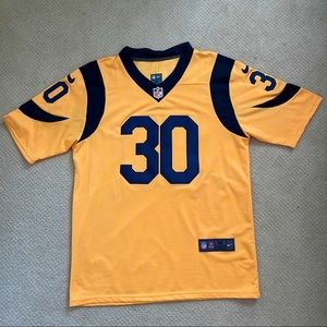 Todd Gurley II LA Rams Throwback Jersey- Medium